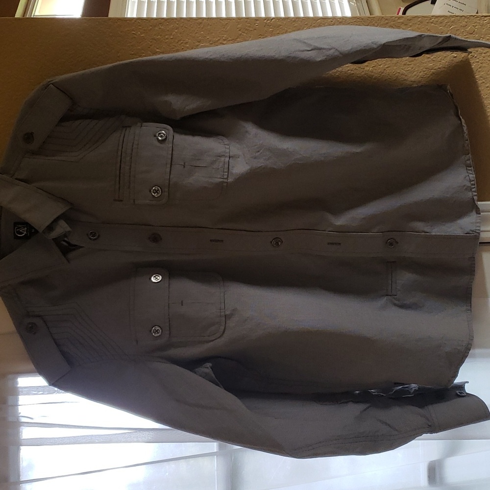 Cavi Button Down Shirt Grey